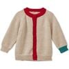 Baby Alpaca Cardigan, Multi Colour Block, Multicolor - Cardigans - 1 - thumbnail