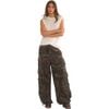 Women's Camouflage Cargo Pants - Pants - 1 - thumbnail