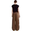 Women's Houndstooth Cargo Pants - Pants - 4