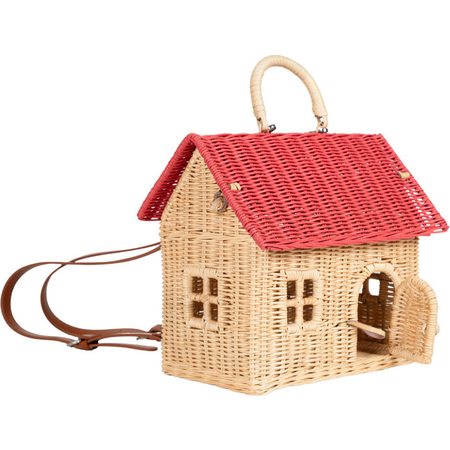Lydia Handcrafted Rattan House Bag With Top Handle