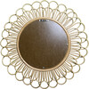 Dahlia Handcrafted Rattan Mirror, Natural - Mirrors - 2