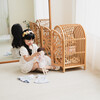 Blossom Handcrafted Rattan Doll Cabinet, Natural - Doll Accessories - 6