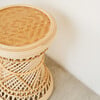 Palawan Handcrafted Rattan Stool Or Bedside Table, Natural - Accent Seating - 4