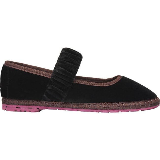 Women's Mafalda Sethe Piped Velvet Slip-On Shoes, Brown