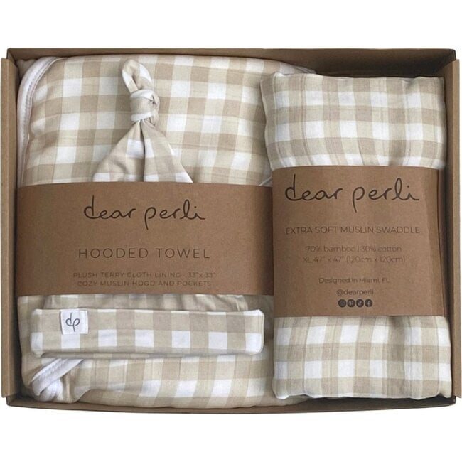 Welcome Baby Gift, Gingham