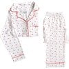 Women's Long Sleeve Pajama Set in Growing Love - Pajamas - 1 - thumbnail