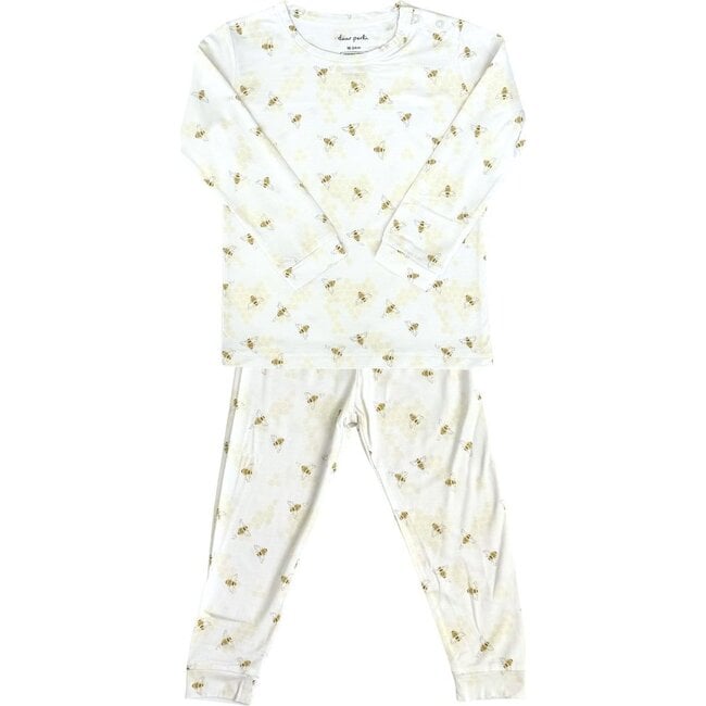 Toddler Pajama Set, Busy Bees