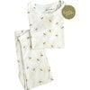 Toddler Pajama Set, Busy Bees - Pajamas - 2