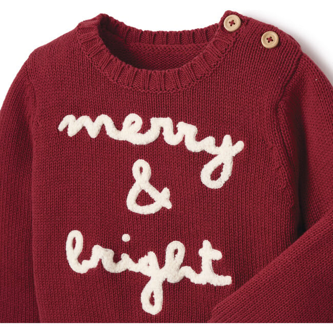 Merry & Bright Sweater & Knit Skirt With Pom Hat, Multicolors - Suits & Separates - 2