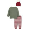 Jolly Sweater & Knit Pants With Pom Hat, Multicolors - Suits & Separates - 3