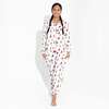 The Elf On The Shelf Bamboo Women's Pajama Set, White - Pajamas - 1 - thumbnail