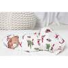 The Elf On The Shelf Bamboo Swaddle & Beanie Set, White - Swaddles - 3