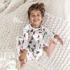 The Elf On The Shelf Bamboo Kids Pajamas, White - Pajamas - 7