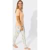 Summer Floral Bamboo Women's Pajama Set, Florals - Pajamas - 3