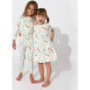 Summer Floral Bamboo Kids Pajamas, Florals - Pajamas - 4