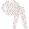 Sugar Cookies Bamboo Kids Pajamas, White - Pajamas - 1 - thumbnail