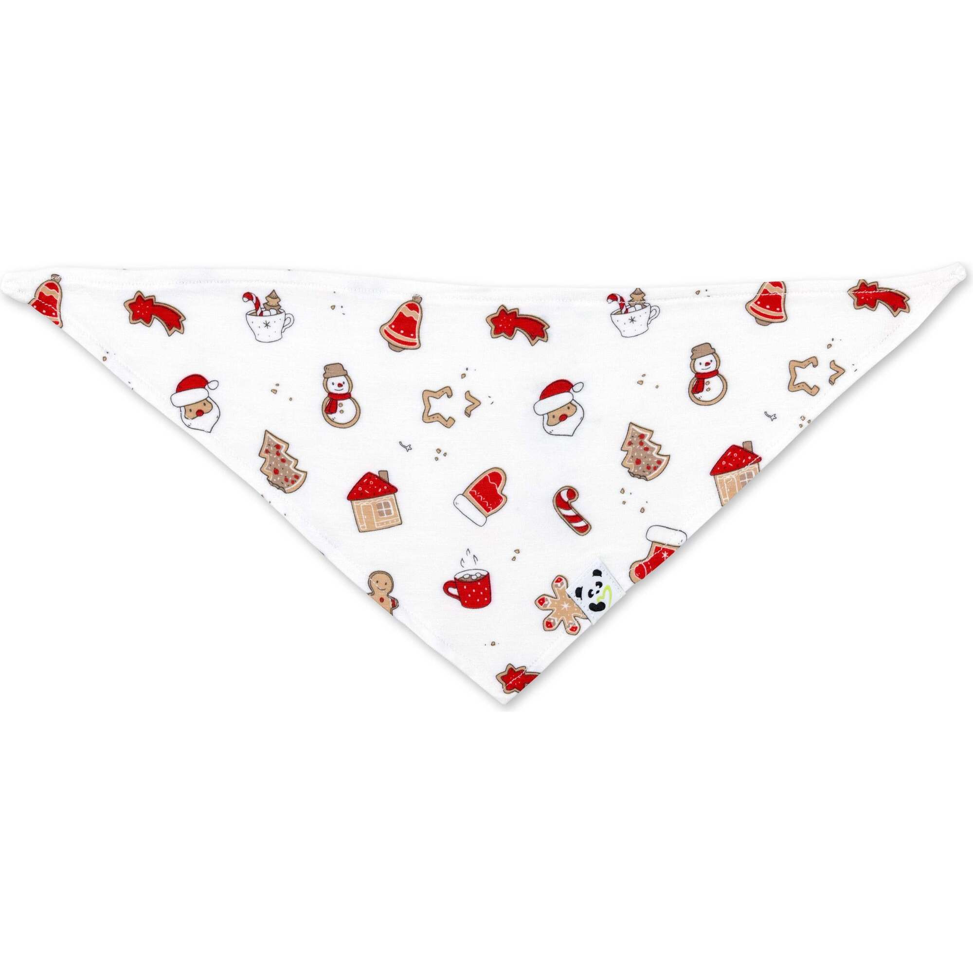 Sugar Cookies Bamboo Pet Scarf, White - Pet Accessories - 1