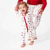 Sugar Cookies Bamboo Convertible Footie, White - Footie Pajamas - 3