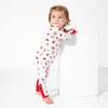 Sugar Cookies Bamboo Convertible Footie, White - Footie Pajamas - 4