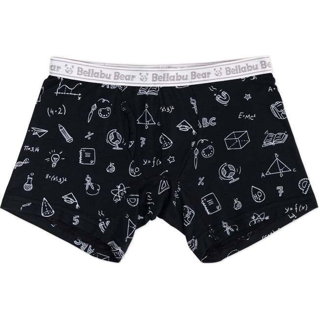 Smarty Pants Bamboo Boys' Boxer Brief Underwear 3-Pack, Black - Underwear - 2