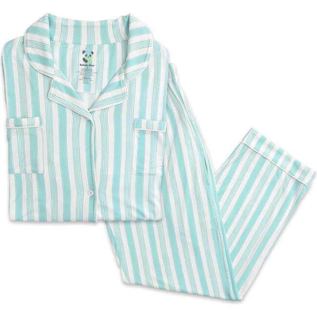 Slumber Stripes Bamboo Women's Pajama Set, Stripes