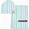 Slumber Stripes Bamboo Swaddle & Beanie Set, Stripes - Swaddles - 1 - thumbnail