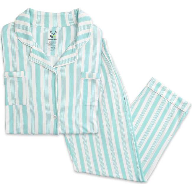 Slumber Stripes Bamboo Men's Pajama Set, Stripes