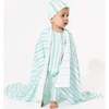 Slumber Stripes Bamboo Swaddle & Beanie Set, Stripes - Swaddles - 2