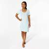 Slumber Stripes Bamboo Women's Nightgown, Stripes - Nightgowns - 2