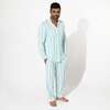 Slumber Stripes Bamboo Men's Pajama Set, Stripes - Pajamas - 3