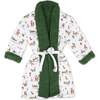 Santa's Workshop Kids' Sherpa Robe, White - Robes - 1 - thumbnail