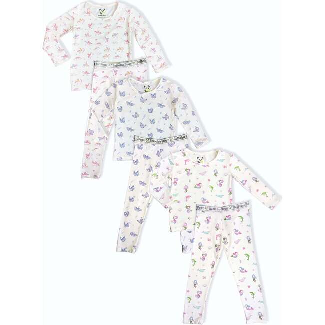 Whimsical Bundle - Kids Bamboo Pajamas, Multi