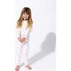 Unicorn Bamboo Kids Pajamas, White - Pajamas - 2