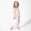 Santa's Workshop Bamboo Kids Pajamas, White - Pajamas - 6