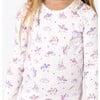 Unicorn Bamboo Kids Pajamas, White - Pajamas - 3