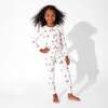 Santa's Workshop Bamboo Kids Pajamas, White - Pajamas - 7