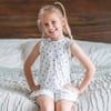 The Eye Bamboo Girls' Sleeveless Dress, White - Dresses - 3