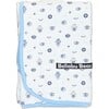 The Eye Bamboo Blanket, White - Blankets - 1 - thumbnail