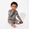 Trick or Treaters Bamboo Convertible Footie, Grey - Footie Pajamas - 3