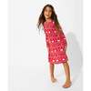 Polar Isle Red Bamboo Girls' Long Sleeve Dress, Grey - Dresses - 4