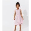 Milk & Cookies Pink Bamboo Girls' Sleeveless Dress, Pink - Dresses - 4