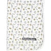 Milk & Cookies Bamboo Sherpa Blanket, White - Blankets - 1 - thumbnail