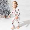 The Elf on the Shelf Bamboo Convertible Footie, White - Footie Pajamas - 6