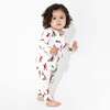 The Elf on the Shelf Bamboo Convertible Footie, White - Footie Pajamas - 7