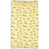 Love You Brunches Bamboo Changing Pad Cover, Yellow - Changing Pads - 1 - thumbnail