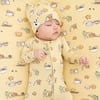 Love You Brunches Bamboo Crib Sheet, Yellow - Sheets - 2