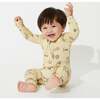 Love You Brunches Bamboo Convertible Footie, Yellow - Footie Pajamas - 4