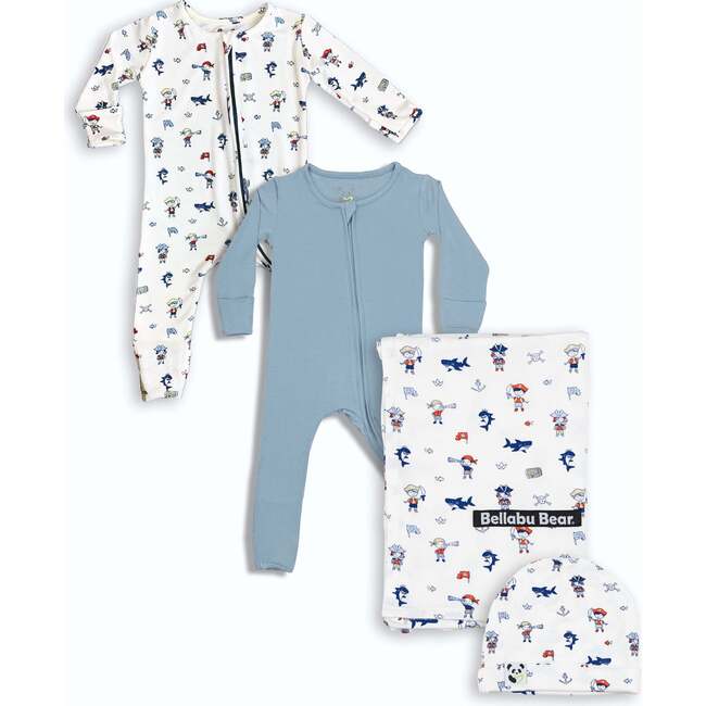 Newborn Bundle - Pirate, White