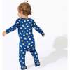 Hanukkah Cookies Bamboo Convertible Footie, Blue - Footie Pajamas - 3