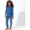 Hanukkah Cookies Bamboo Kids Pajamas, Blue - Pajamas - 3